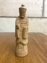Antique Wooden Buddha Statue Hand Carved Decorative Hand Carved