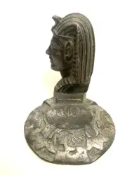 Vintage Egyptian Sphinx brass Ashtray Decorative height 12 cm You Home Decor Old