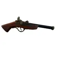  Antique vintage Toy Gun Masterpiece Wood OLd hunter english arms british wall