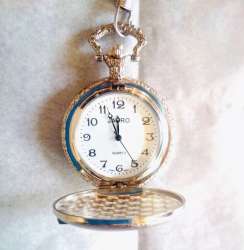 JACRO STAIN,ESS Beautiful Luxury Pocket Watch Made In Japan of steel Weight 76 g