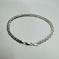 Vintage Beautiful Bracelet Jewelry, 925 Sterling Silver, Handmade   4,46g