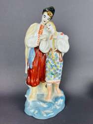 1970's Polonne Huge Vintage Soviet Porcelain Statue Figure MAY NIGHT Ukraine
