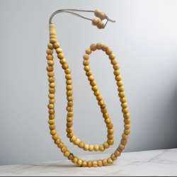 Rosary Made Of Olive Wood Made by Hand From Jerusalem The Holy Land 44 Cm longI
