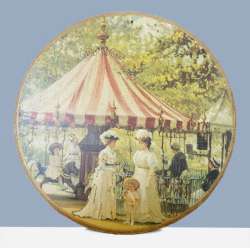 Printed painting Victorian Mali Ring of Summer Year 2007, Signed