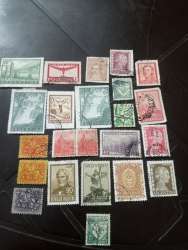 Postage Stamps return to the country ARGENTINA original stamps holdings