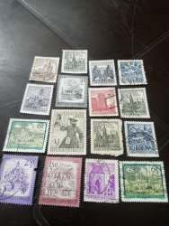Postage Stamps return to the country OSTERREICH original stamps holdings