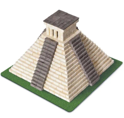 NEW ECO Family Toys Ceramic Construction Set Mayan Pyramid Made in Ukraine