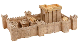 NEW ECO Family Toys Ceramic Construction Set Temple in Jerusalem Made in Ukraine