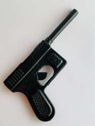 Vintage Soviet USSR  Children's Tin Toy Pistol Gun Marked