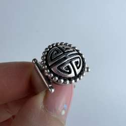 Nice Vintage Sterling Silver 925 Women's Jewelry Ring Signed 5.7 gr Size 6.5