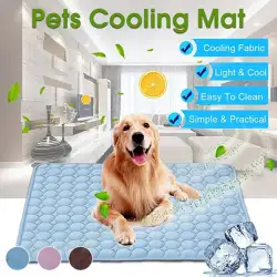 Summer Dog Mat Cooling Pad Mat For Dog Cat Blanket Sofa Breathable Pet Dog Bed