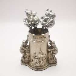 Exquisite Olive Forks New Elephant Dinner Set 94g