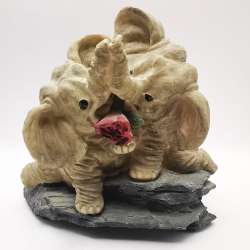 80s Vintage Very Rare Collectible Elephant Figurine