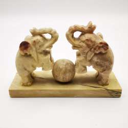 Vintage Antique Elephant Statue 