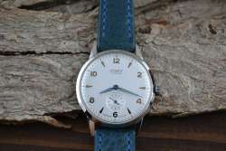 Buran Aviator USSR vintage Retro Soviet Leather Steel Antique Mens Watch