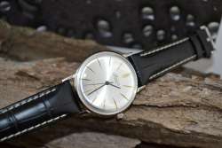 Poljot de Luxe 2209 Mechanical Soviet Leather Strap 2209 Caliber vintage Watch