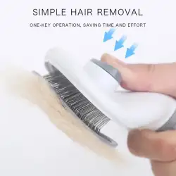 Pet Dog Brush Cat Comb Self Cleaning Pet Hair Remover Brush For Dogs Cats Groomi