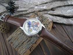 Molnija USSR 18 Jewels Vintage Soviet Mechanical Russian Men's Wrist Watch