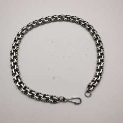 Vintage Sterling Silver 925 Women's Men's Jewelry Chain Bracelet Signed 12,7g