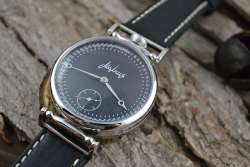 Molnija USSR Stainless Steel Manual Winding Soviet Men's Wrist Russian Watch