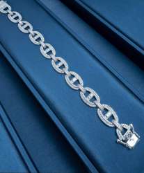 Bracelet Sterling Silver 925 Women's Jewelry Crystal Stone Party Occasions Gift