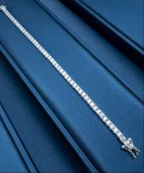 Bracelet Sterling Silver 925 Women's Jewelry Crystal Stone Ladies Occasions Gift