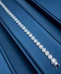 Bracelet Sterling Silver 925 Women's Jewelry Crystal Stones Party Occasion Gifts