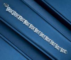 Bracelet Sterling Silver 925 Women's Jewelry Crystal Stone Party Occasion Gift