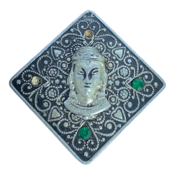 Old Chinese Soldier Carved Pendant Laws of Vengeance War Amulet / Mamluk War