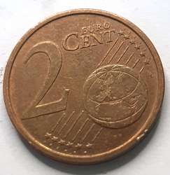 Italy 2 Cent Euro 2002 Italy Vatican Watchtower UNC European Union Coin Mint