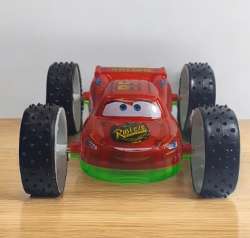 Kids Toy Car Lightning McQueen Four-Wheel Drive Green And Red