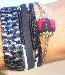 Amazing, Attractive and Fashionable Multicolor Magnetic Beads Bracelet