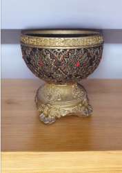 Original Chinese ceramic bowl decorated Height 13cm Diameter 10cm Rare
