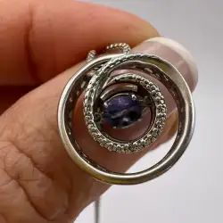 Necklace Vintage 925 Italian Sterling Silver Pendant Women's Jewelry Markd Italy