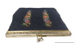 Bag Old Embroidered Shoulder Tote Purse Handbag Vintage Handmade Recycled Flower