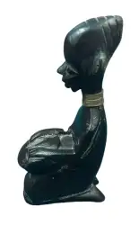 Wooden African Statue Carved Hand Tribal Vintage Figure Man Sculpture Statues