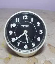Clock Alarm Vintage Blessing Germany West Wind Up Mechanical Made Travel Working