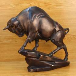European Antique Copper Cow Home Decoration Ornaments Creative Business Gifts