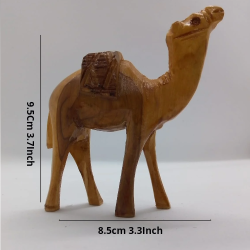 Palestine Hand Made Wooden Decorative  Wooden Camel Made Of Olive Wood