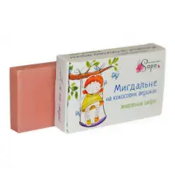 Organic Handmade Soap Almond on coconut cream,Black Sea salt