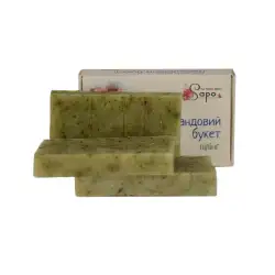 Organic Natural Handmade Soap LAVENDER BOUQUET With Black Sea salt 
