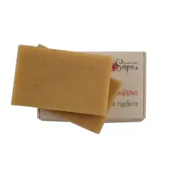 Organic Handmade Soap OATS WITH VANILLA With Black Sea salt 