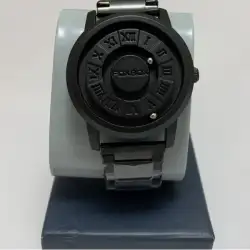 Rare  Interesting matte black wristwatch fox box Magnetic balls USSR gift