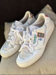 ADIDAS White Used Neo Entrap Sneakers Continental Men's Shoes US Size 10.5