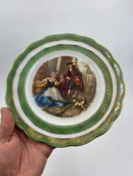 London Plate Vintage Romantic Couple Courting Love Story Souvenir Dich 9 in
