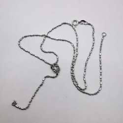 Vintage Fine Jewelry Chain,   925 Sterling Silver, Signed  3,81g