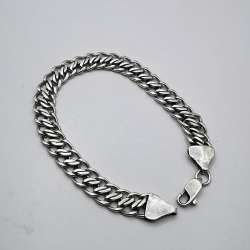 Vintage Beautiful Bracelet Jewelry,925 Sterling Silver,Handmade  24g