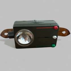 Vintage Military Strobe Hand Flash Light Pocket Army Three Light Color