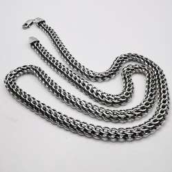 Vintage Beautiful  Jewelry Chain, 925 Sterling Silver, Signed  42.80g