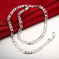 925 Sterling Silver Necklace Chain Men Women Stamped Pendant Jewelry 11 g Gifts